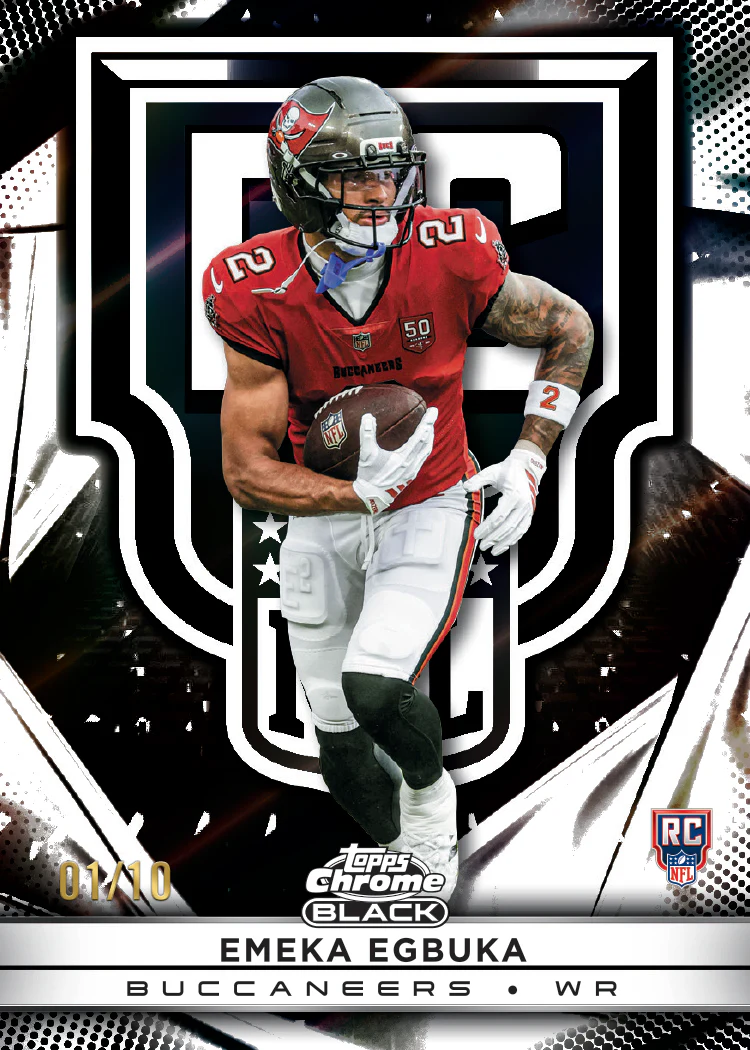 2025 Topps Chrome Black Football Hobby Box