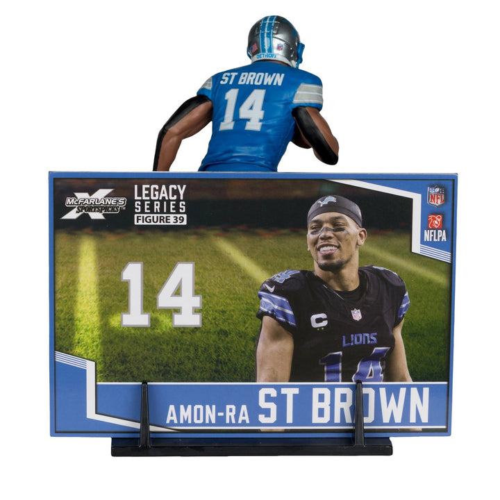 NFL SportsPicks 2025 Detroit Lions Amon-Ra St. Brown 7-Inch Scale Posed Figure