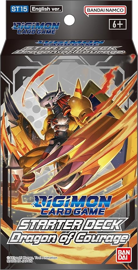 Digimon Card Game: Dragon of Courage Starter Deck [ST-15]