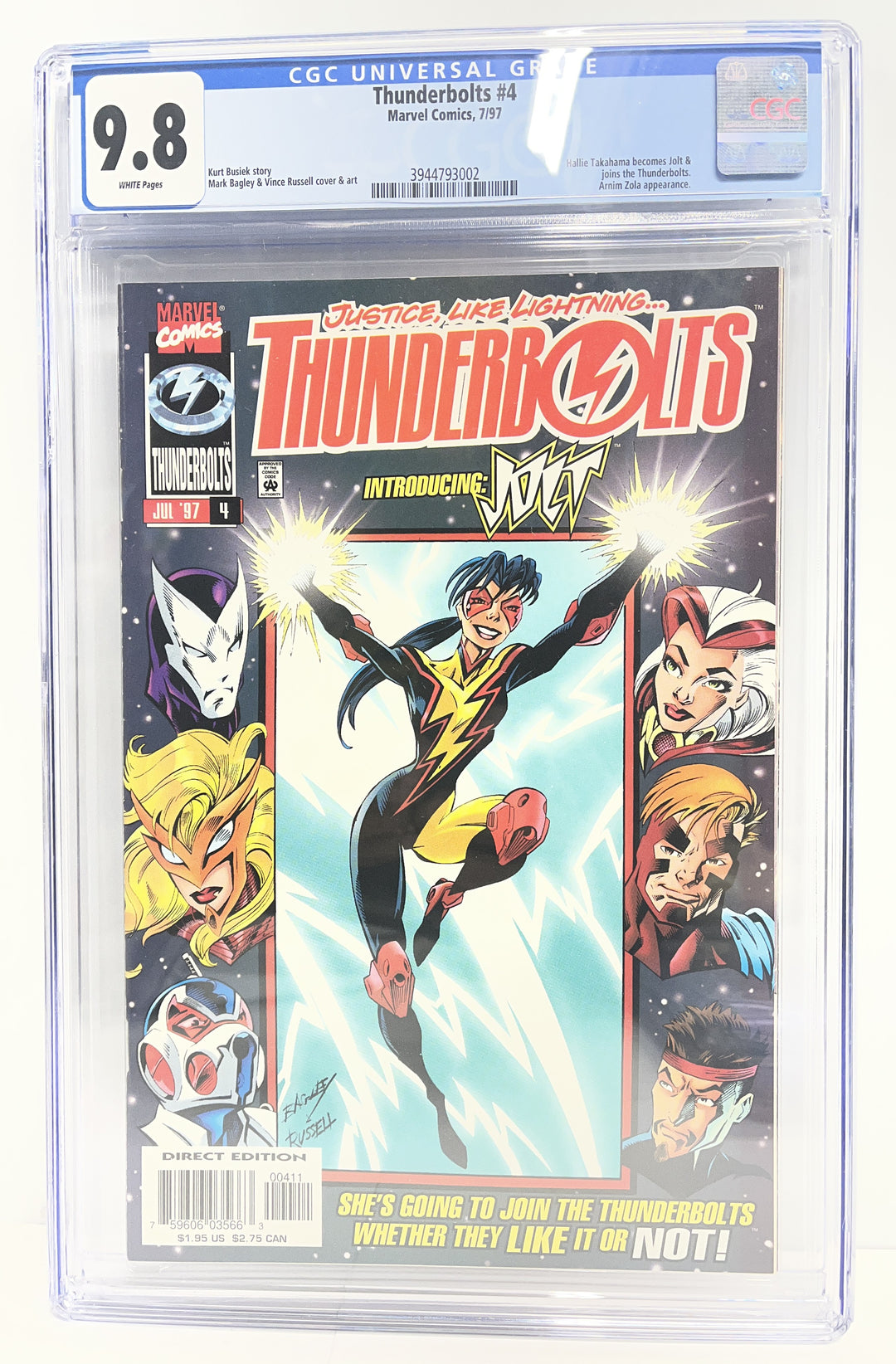 Thunderbolts #4 CGC 9.8