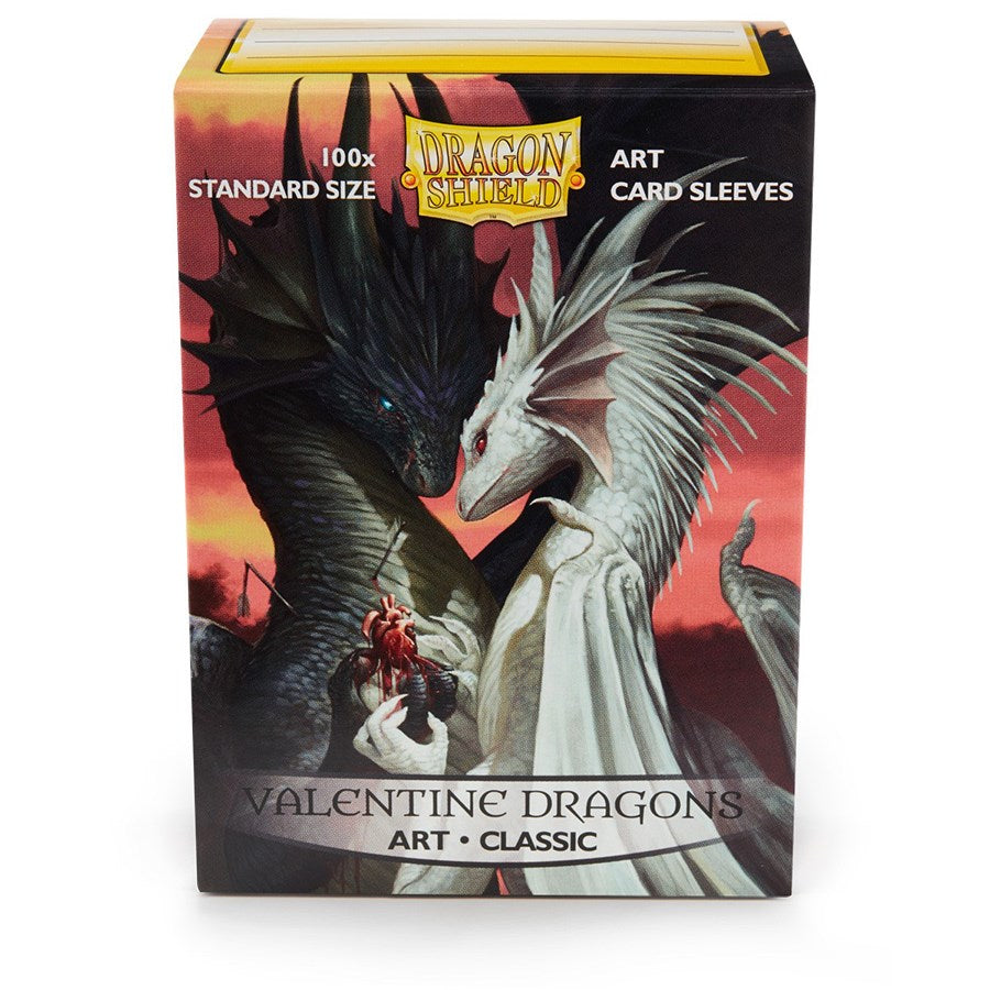 Dragon Shield Card Sleeves - Art: Valentine Dragons 2019 - Classic
