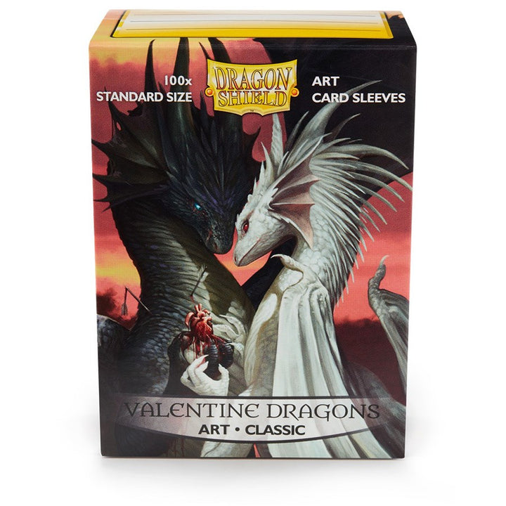 Dragon Shield Card Sleeves - Art: Valentine Dragons 2019 - Classic