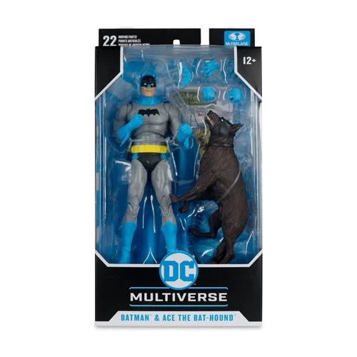 DC Multiverse Batman Wave 3 7-Inch Scale Action Figure - Batman & Ace the Bat-Hound