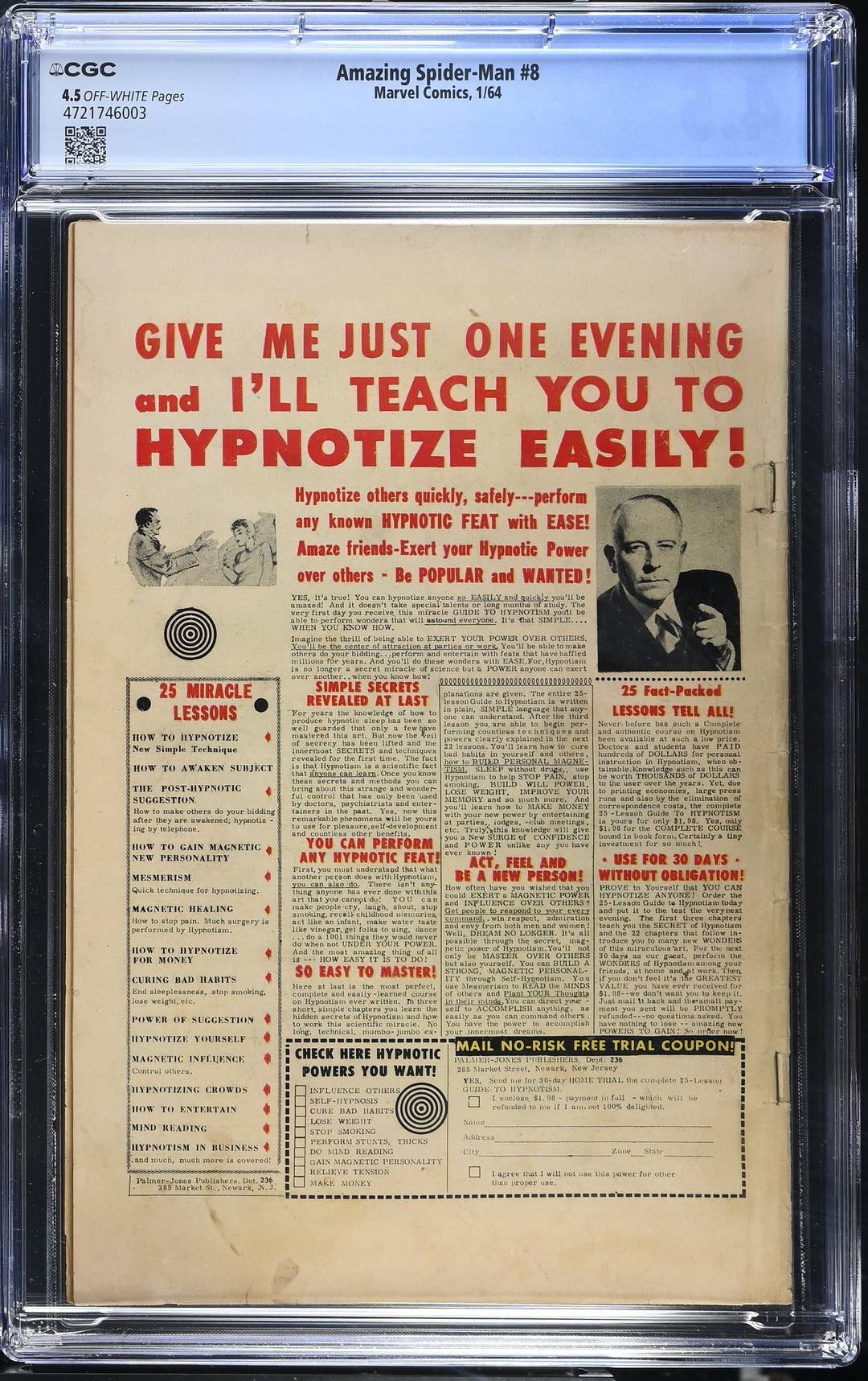 Amazing Spider-Man #8 CGC 4.5