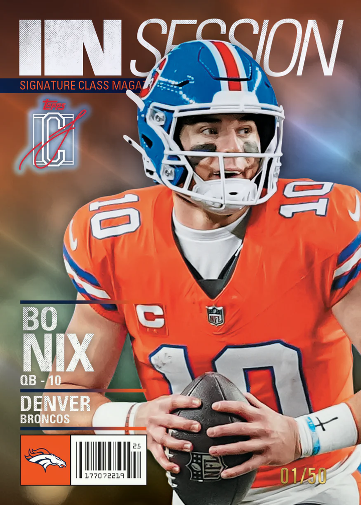 2025 Topps Signature Class Football Jumbo Box
