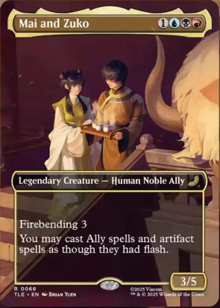 Magic: The Gathering: Avatar: The Last Airbender - Scene Box - Tea Time at the Jasmine Dragon