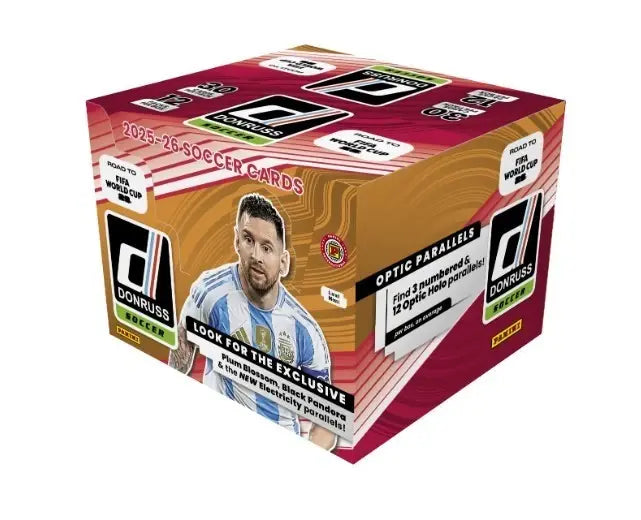2025-26 Panini Donruss Road to FIFA World Cup Soccer International Hobby Box