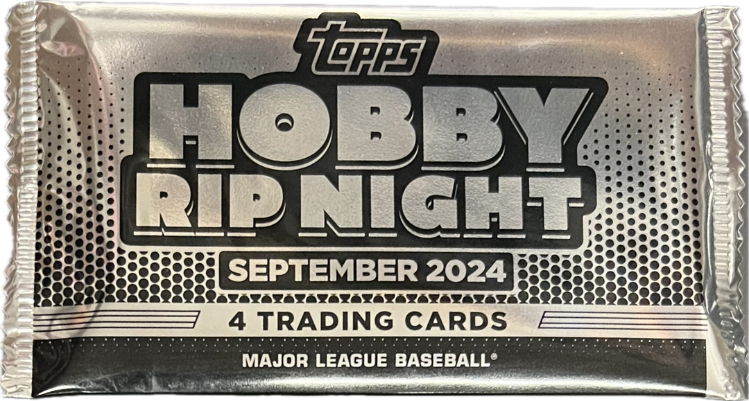 Topps Hobby Rip Night September 2024 Pack MLB (4 cards)