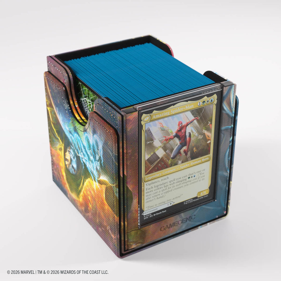 Magic: The Gathering: Marvel Super Heroes: Sidekick Pro 100+ XL Deck Box - Doom Reigns Supreme/Loki Laufeyson