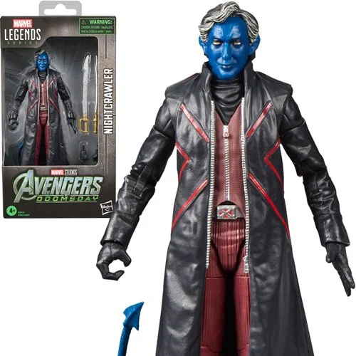 Avengers: Doomsday Marvel Legends Nightcrawler 6-Inch Action Figure