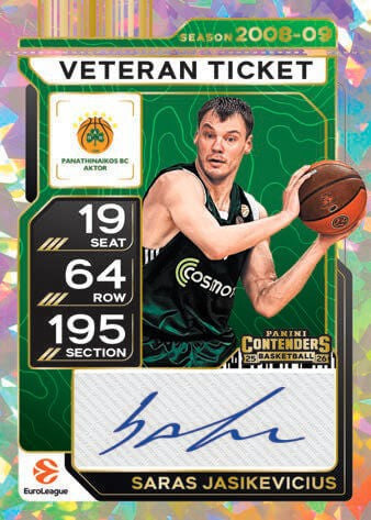 2025-26 Panini Contenders Euroleague Mega Box