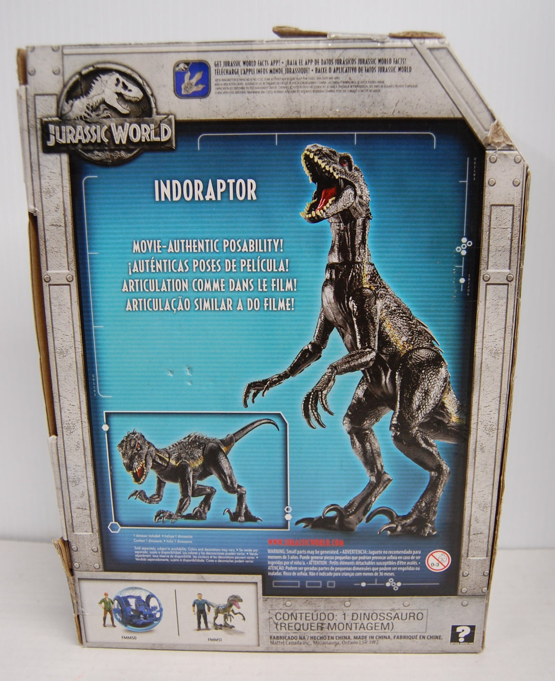 Jurassic World Indoraptor 10" Dinosaur Figure 2017