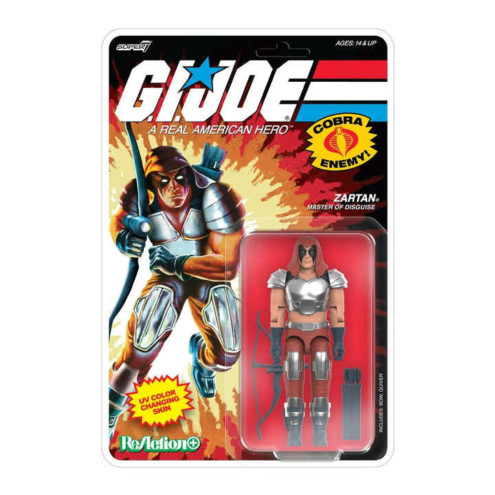G.I. Joe Zartan (Comic) 3 3/4-Inch ReAction+ Figure