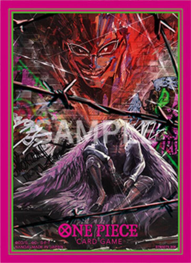 One Piece TCG: Official Card Sleeves Ltd Set 4 - Donquixote Doflamingo (70 Ct)