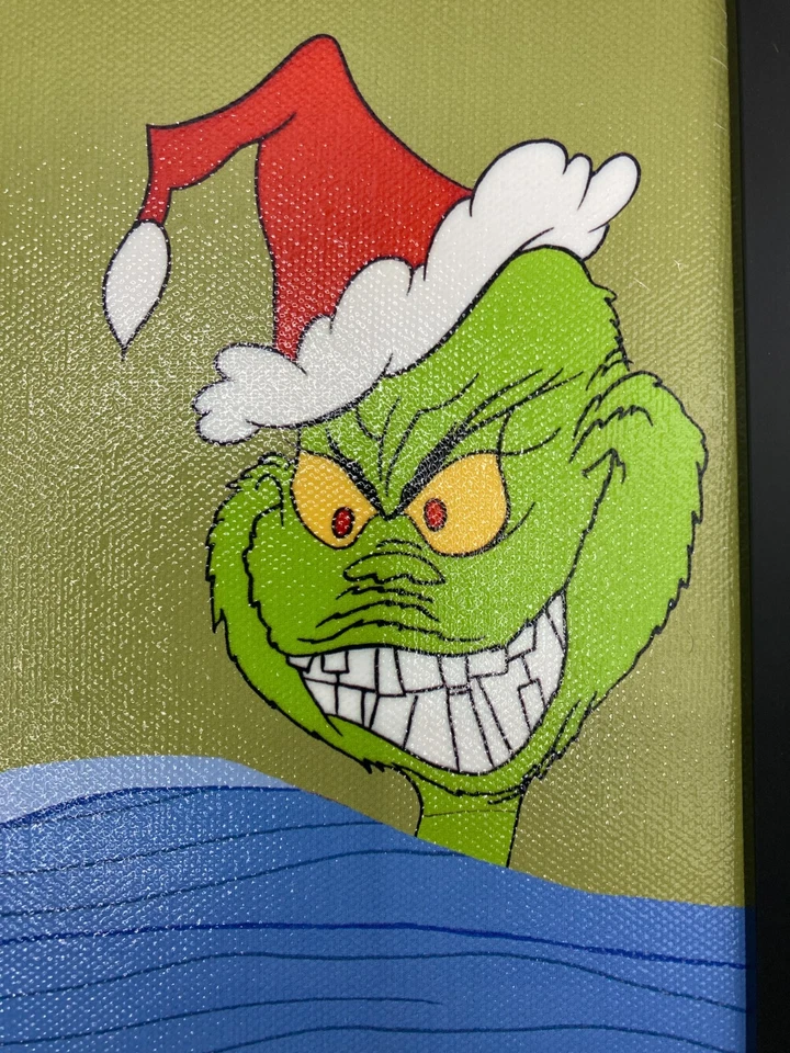 Grinch Stole Christmas Dr. Suess Candy Cane Caper Limited 52 of 100 & Certificate