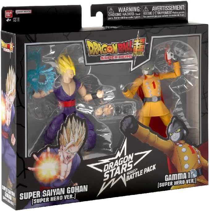 DB Super Hero Dragon Stars SS Gohan vs Gamma 1 Battle Pack