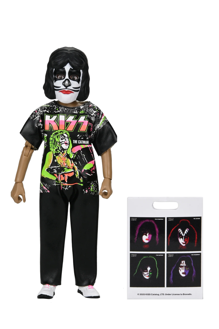 KISS x Ben Cooper Costume Kids Collection - The Starchild, The Demon, The Spaceman & The Catman Costumed Action Figure Bundle