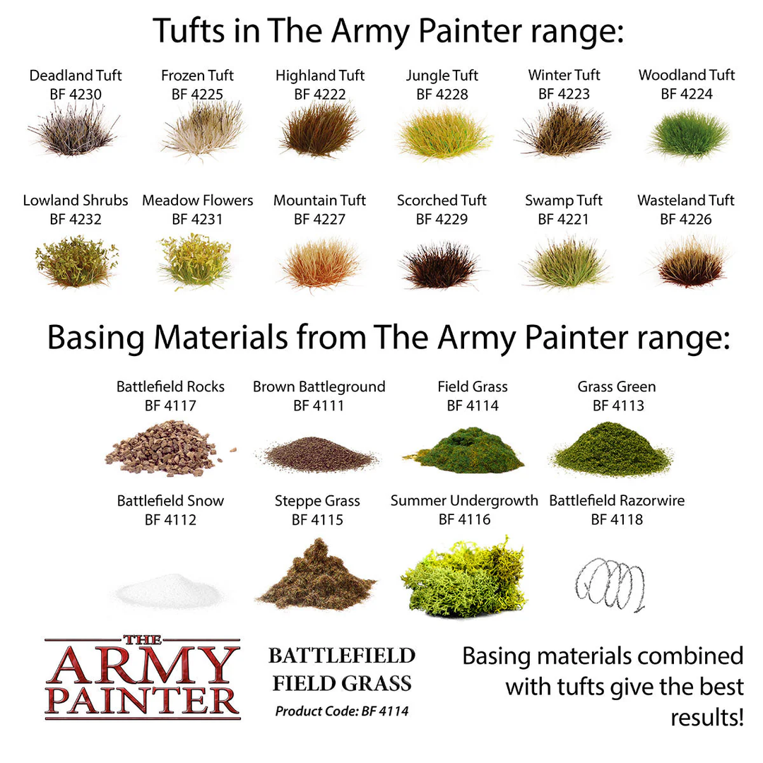 The Army Painter - Battlefield Basing: Field Grass
