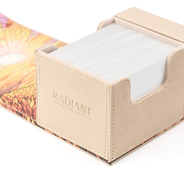 Arcane Fortress: Deck Vault: Radiant 100+ Deluxe - Stained Glass - Golden Plains