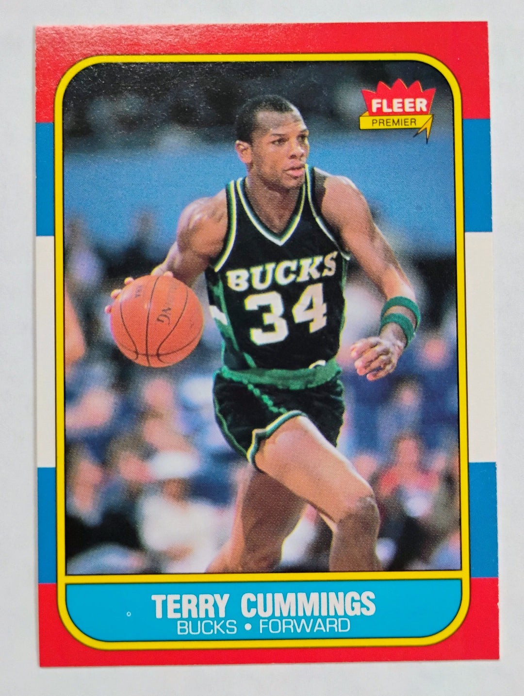 1986-87 Fleer Basketball Terry Cummings #20