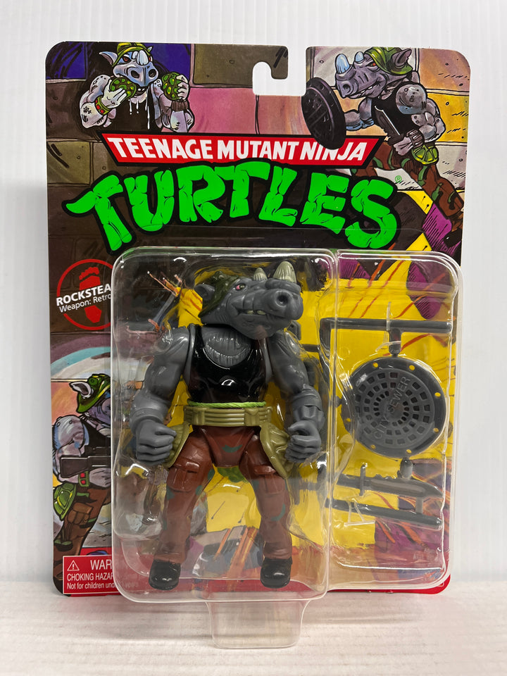 Teenage Mutant Ninja Turtles Rocksteady 2022 Re-Issue Action Figure
