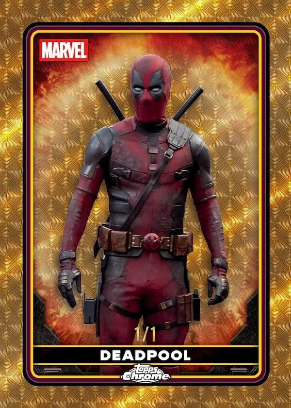 2025 Topps Deadpool Chrome Blaster Box