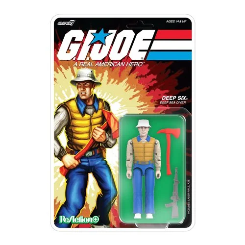 G.I. Joe Deep Six (Comic) 3 3/4-Inch ReAction+ Figure