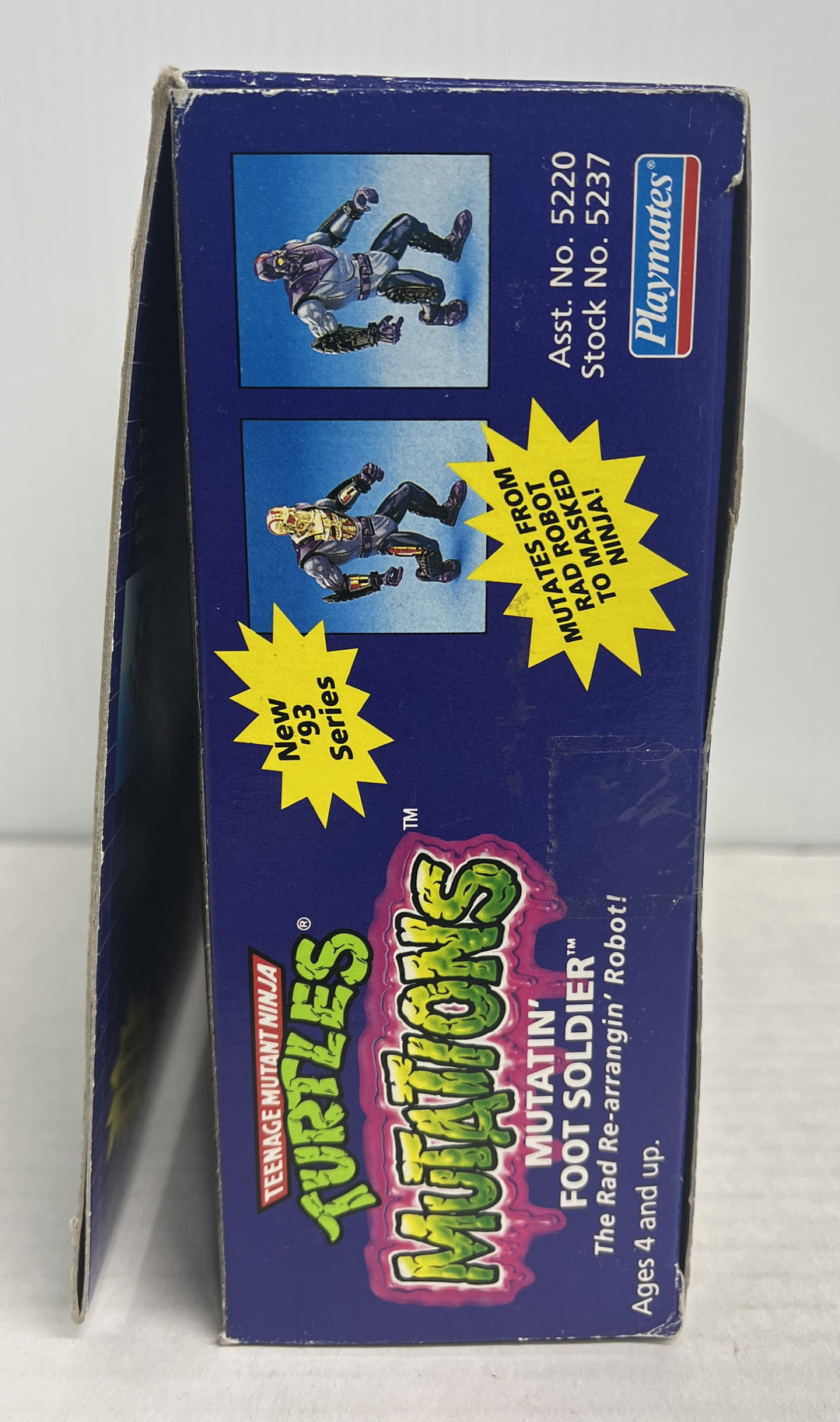 Teenage Mutant Ninja Turtles Mutations Mutatin' Foot Soldier Action Figure - Complete