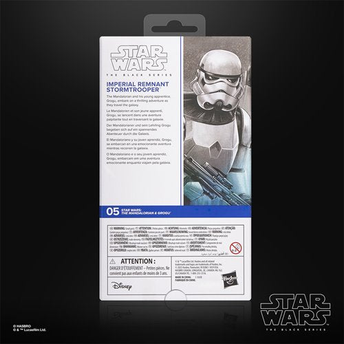 Star Wars The Black Series The Mandalorian & Grogu Imperial Remnant Stormtrooper 6-Inch Action Figure