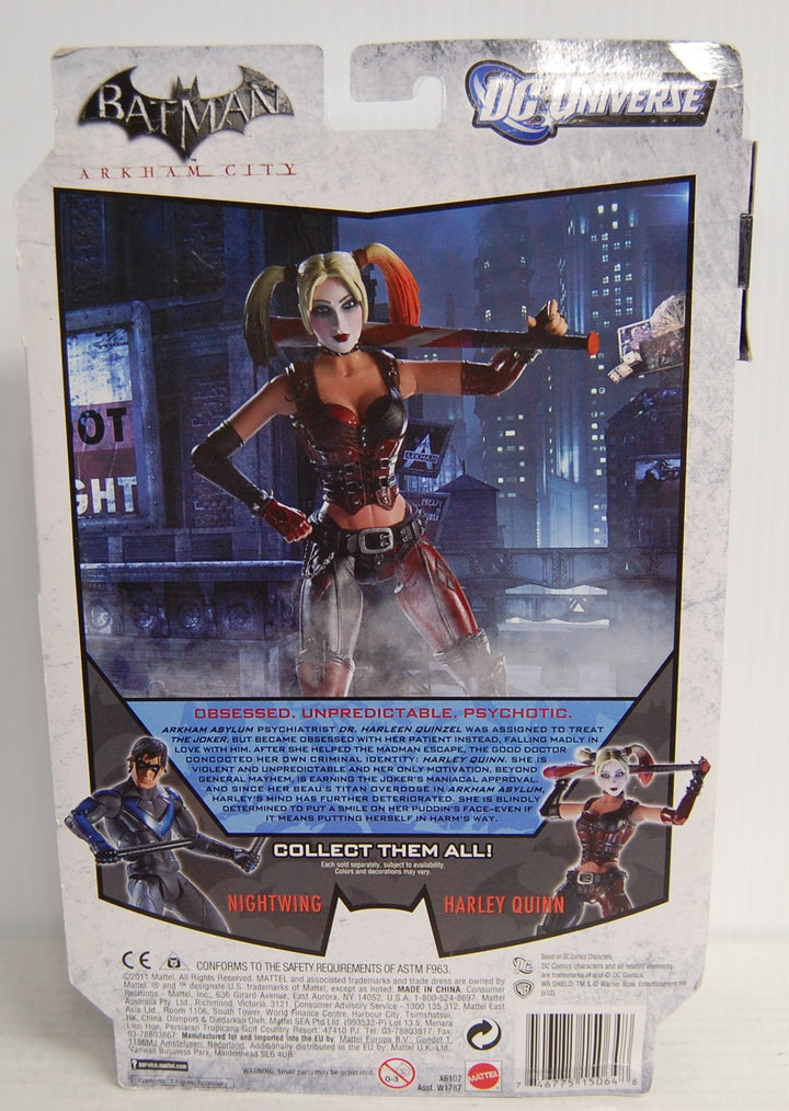 Batman Arkham City - Harley Quinn Figure - Legacy Edition 2011 Mattel