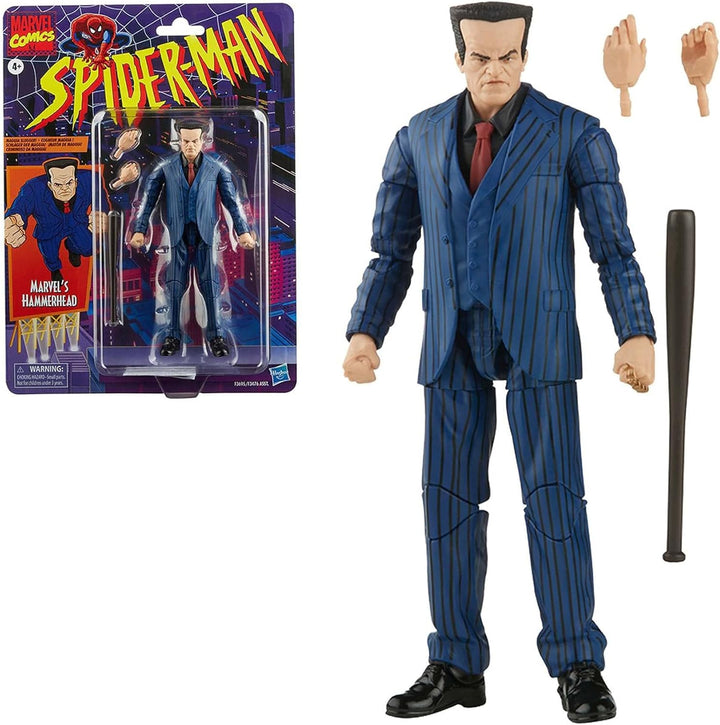 Marvel Legends Spider-Man Retro 6-Inch Hammerhead Action Figure