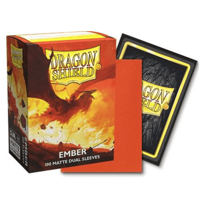 Dragon Shield Card Sleeves - Dual Matte: Ember