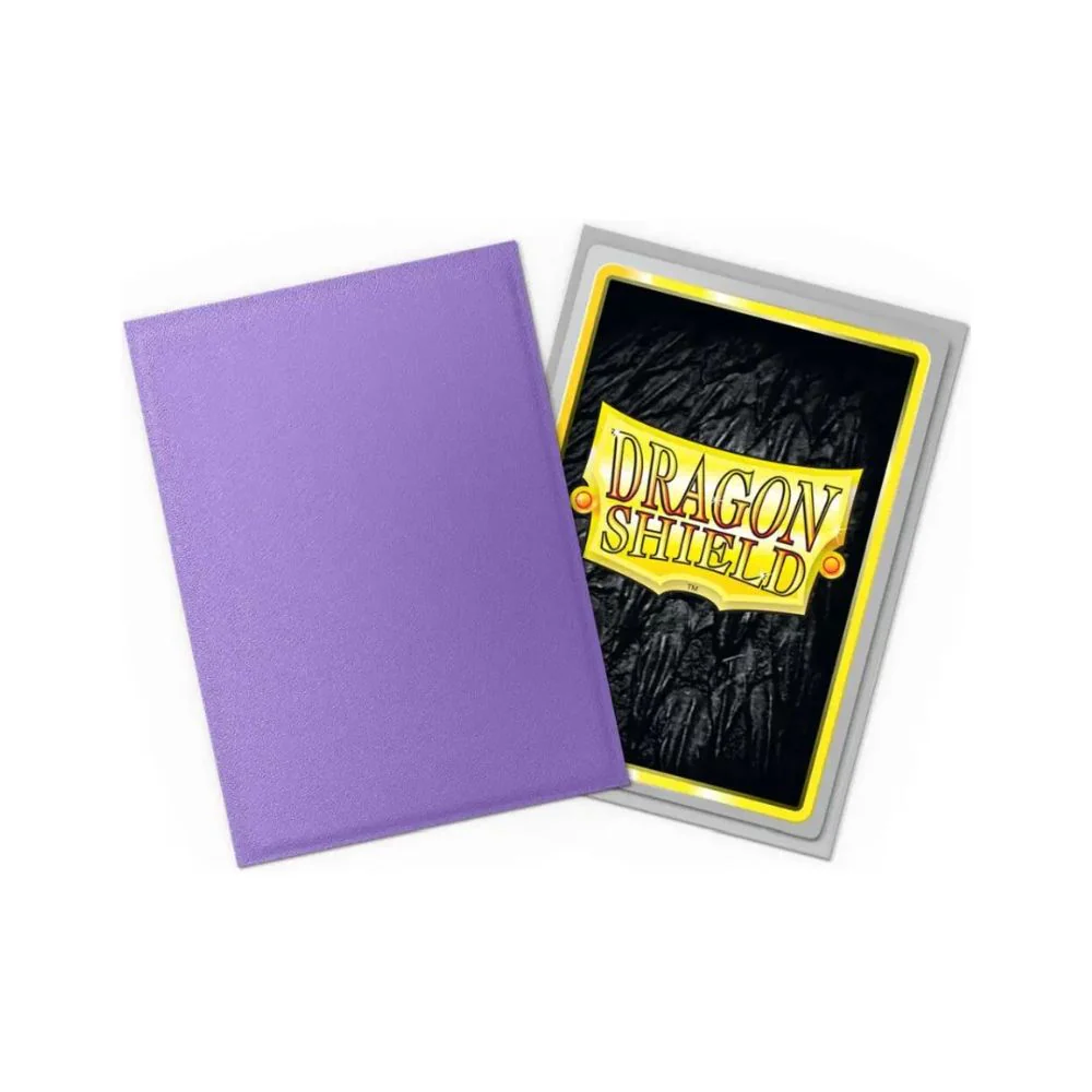 Dragon Shield Card Sleeves - Dual Matte: Nebula & Silver (100 Ct)