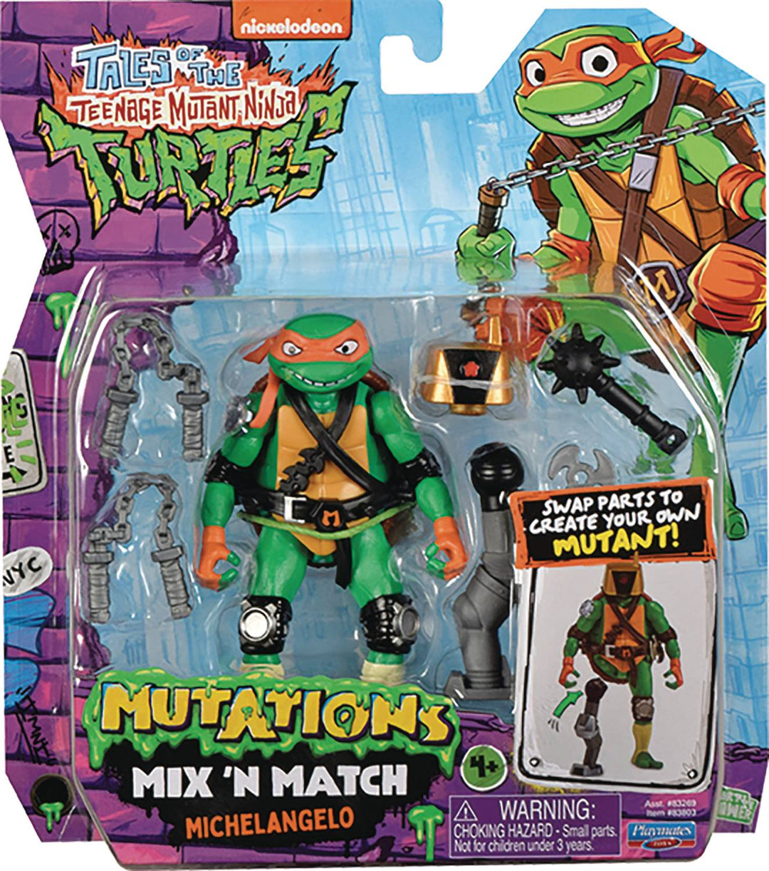 TNMT Mix n Match Michelangelo Action Figure