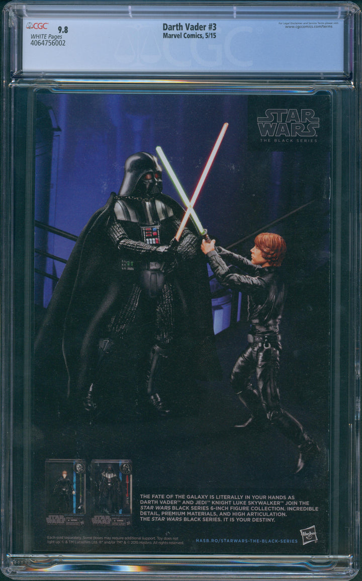 Darth Vader #3 CGC 9.8