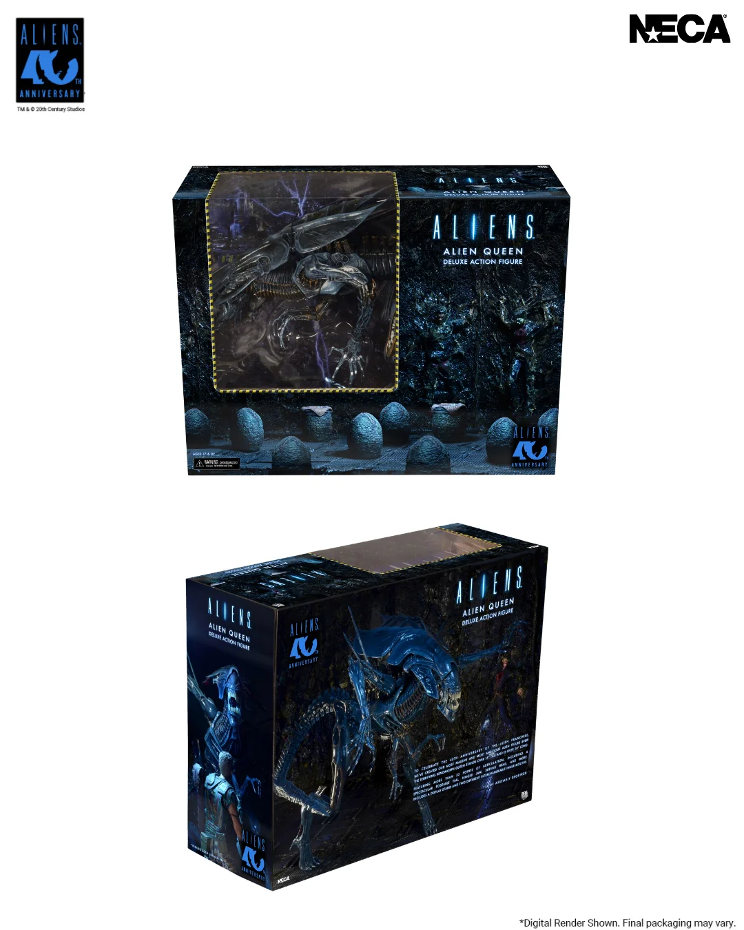 Aliens - 40th Anniversary Alien Queen Ultra Deluxe Boxed Figure
