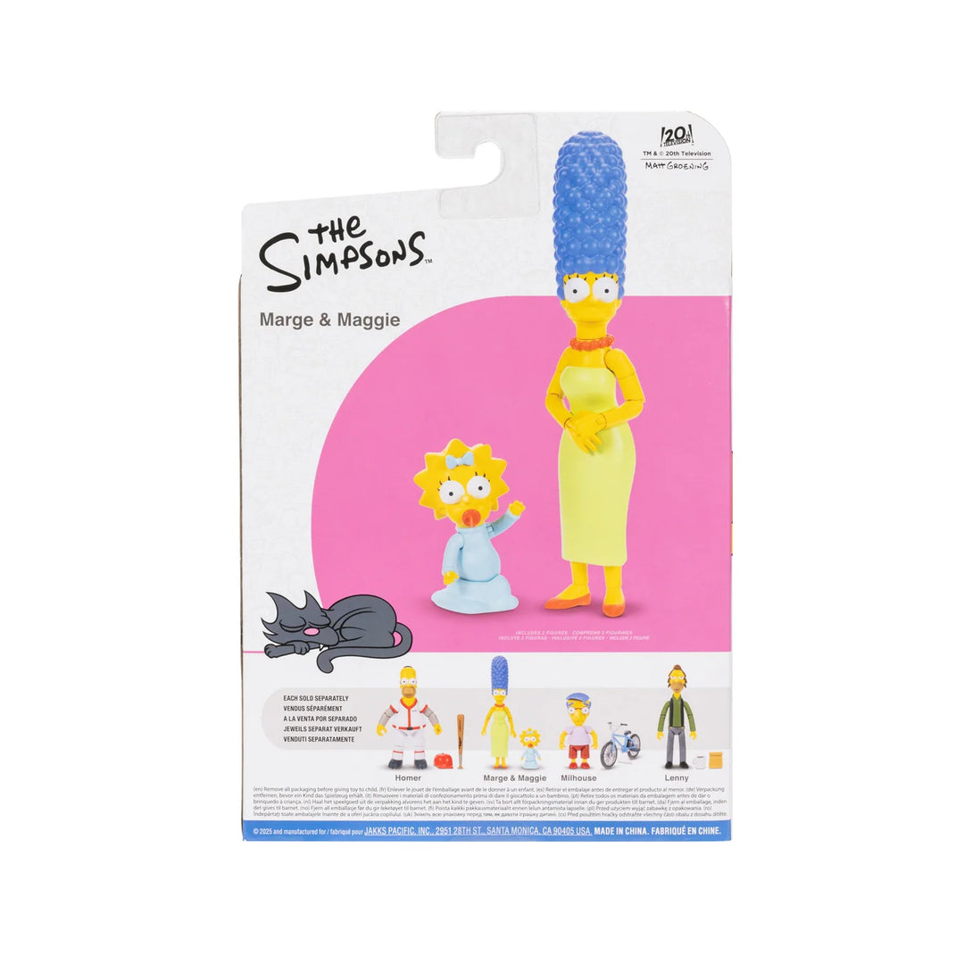The Simpsons Wave 3 Marge Simpson with Maggie Simpson 5in Figure