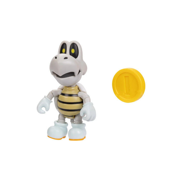 Super Mario Wave 40 Dry Bones w/ Coin 4in Figure