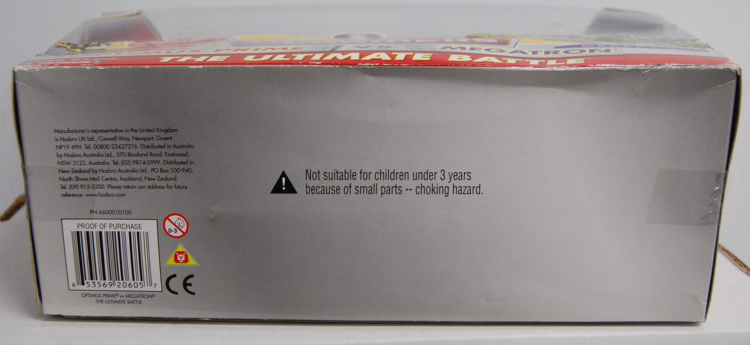 Transformers The Ultimate Battle - Optimus Prime vs Megatron - Figures 2006 w/ DVD