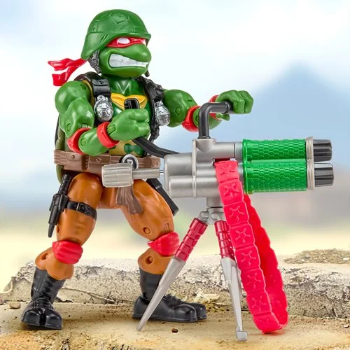 Teenage Mutant Ninja Turtles x G.I. Joe Raphael x Roadblock Action Figure