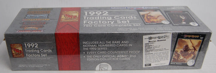 1992 Advanced Dungeons & Dragons 2nd Factory Set 750 Cards TSR