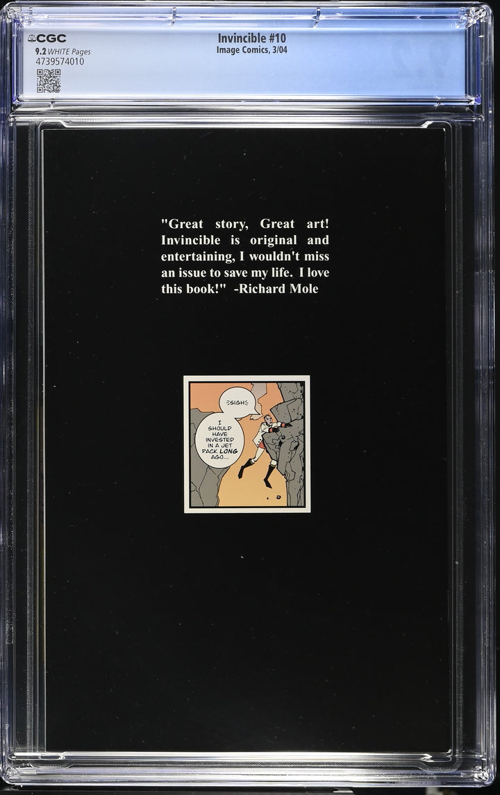 Invincible #10 CGC 9.2