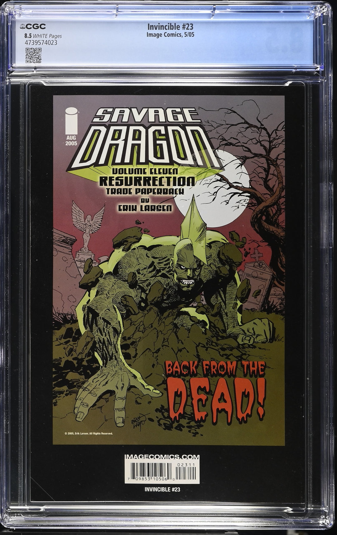 Invincible #23 CGC 8.5