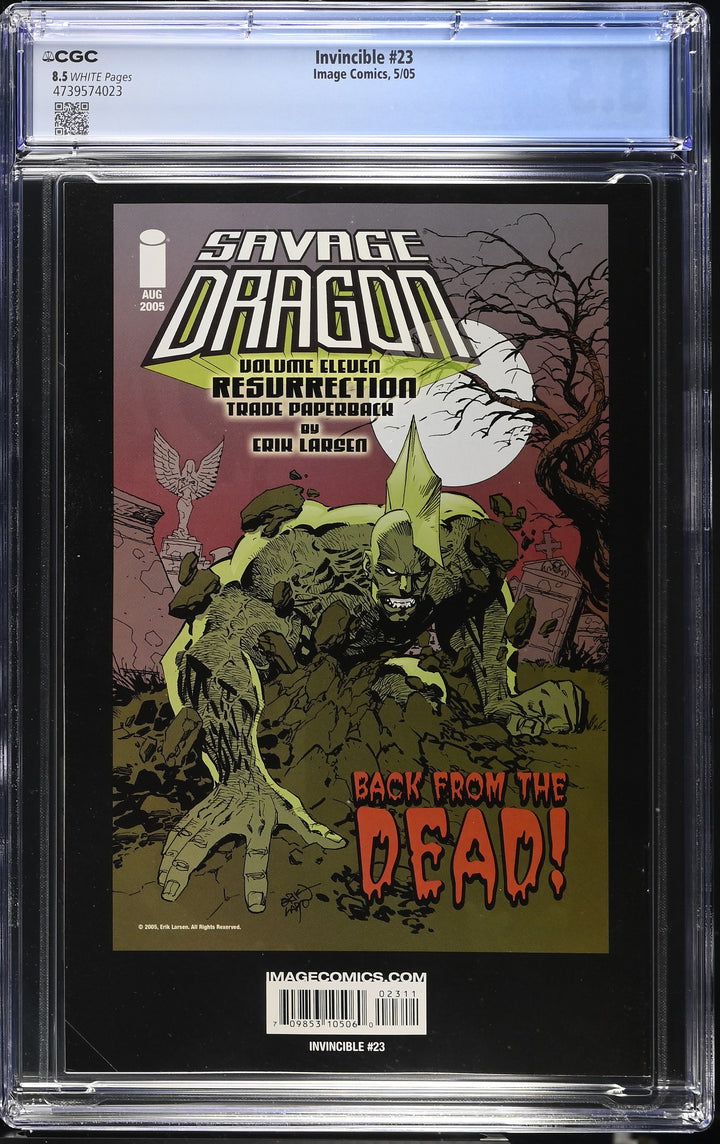 Invincible #23 CGC 8.5
