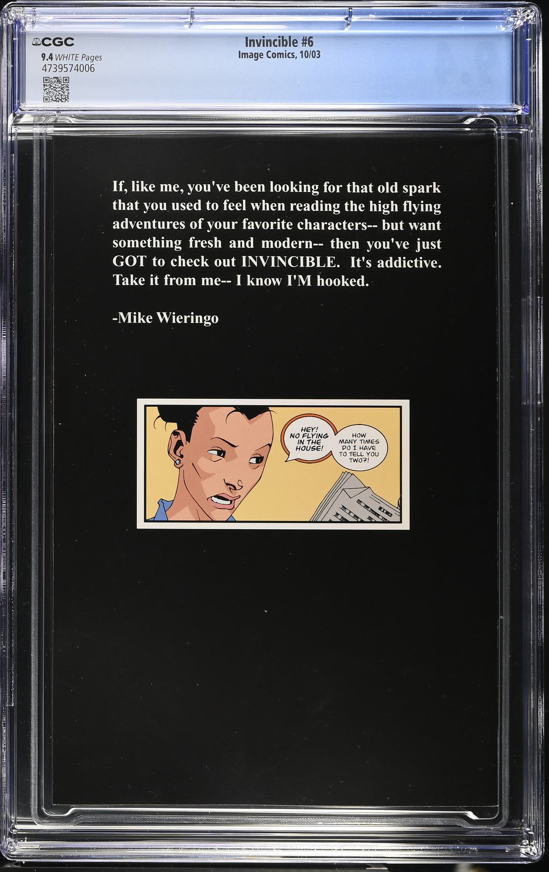 Invincible #6 CGC 9.4