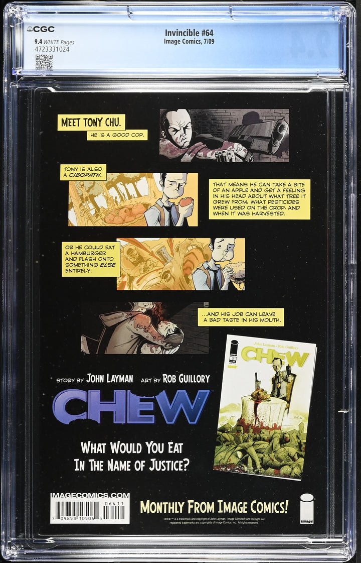 Invincible #64 CGC 9.4
