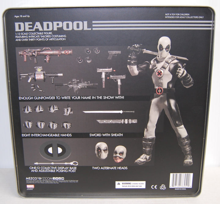 Mezco Toyz One:12 Collective Deadpool X-Force PX Previews Exclusive Figure