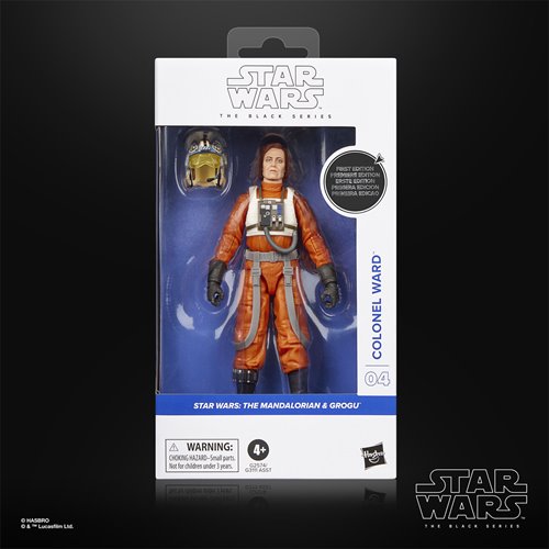 Star Wars The Black Series The Mandalorian & Grogu Colonal Ward 6-Inch Action Figure