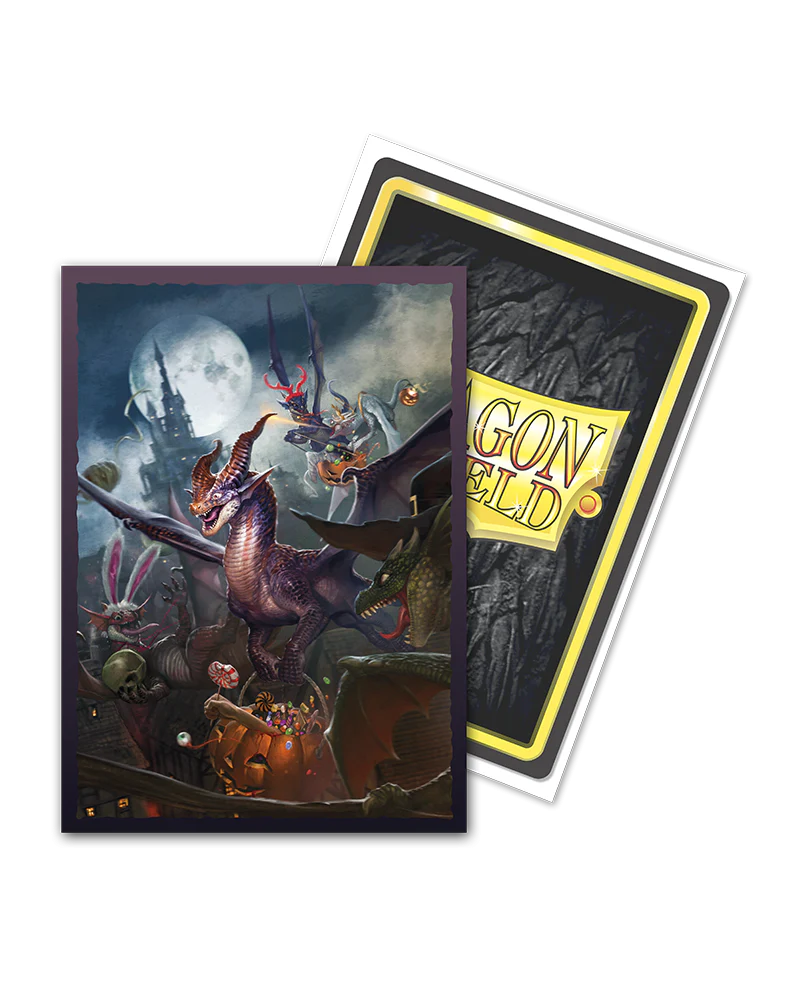 Dragon Shield Card Sleeves - Art: Halloween 2021 (100 Ct) - Brushed