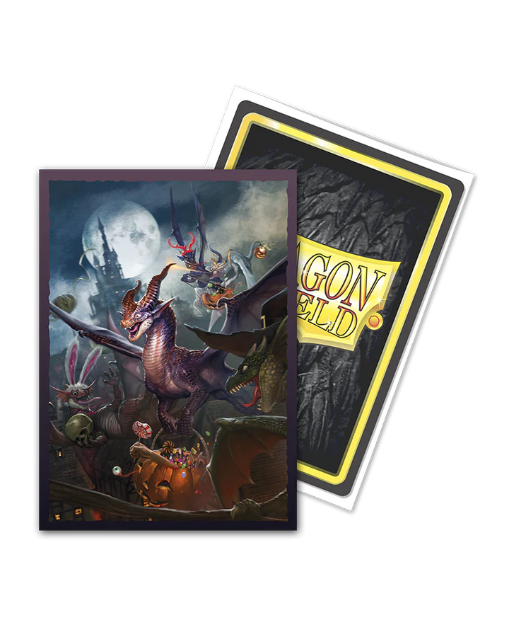 Dragon Shield Card Sleeves - Art: Halloween 2021 (100 Ct) - Brushed